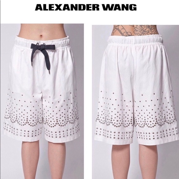 Alexander Wang Oversized Low Waisted Board Shorts - Picture 1 of 4